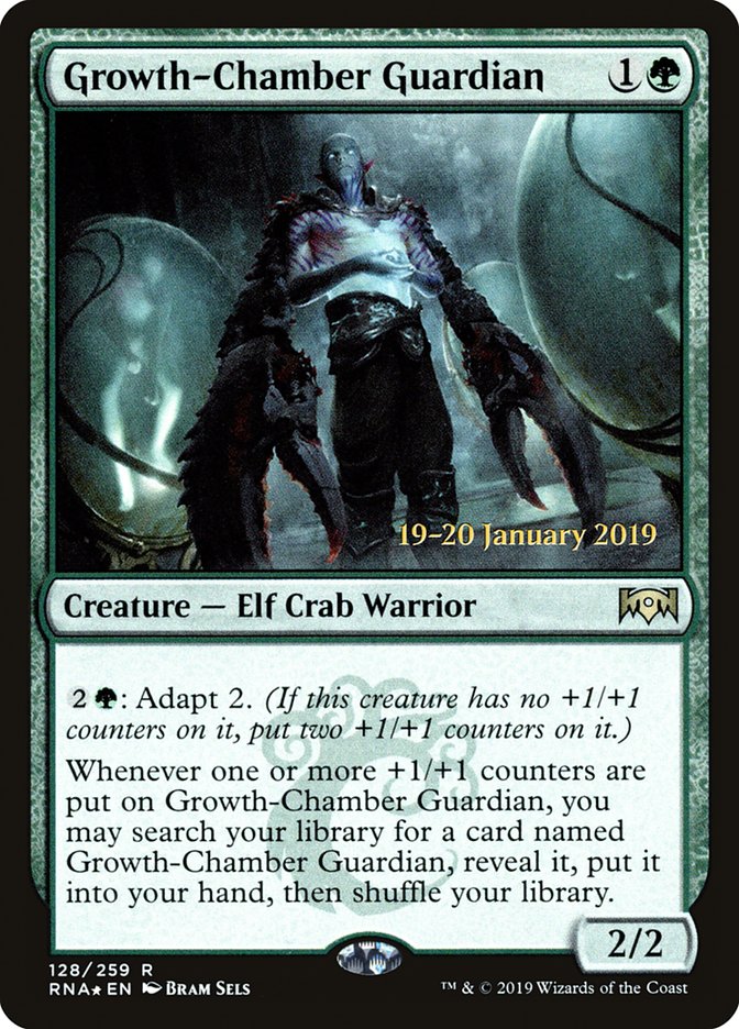 Growth-Chamber Guardian [Ravnica Allegiance Prerelease Promos] | Galactic Gamez