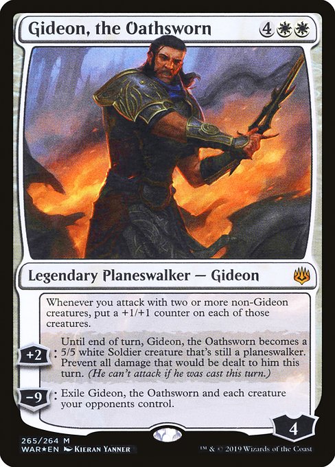 Gideon, the Oathsworn [War of the Spark] | Galactic Gamez