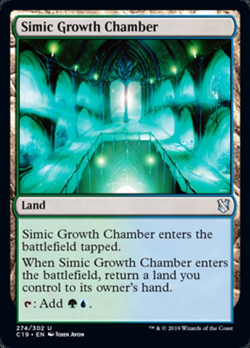 Simic Growth Chamber [Commander 2019] | Galactic Gamez