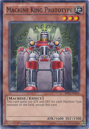 Machine King Prototype (Shatterfoil) [BP03-EN019] Rare | Galactic Gamez