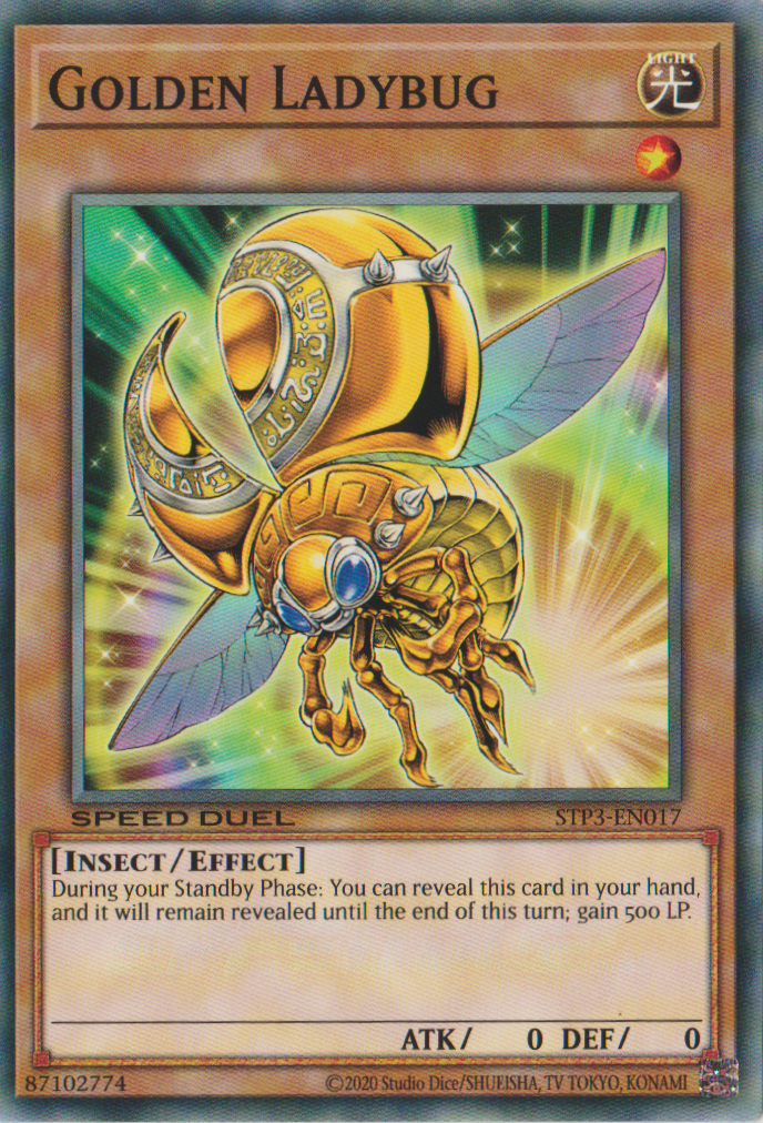 Golden Ladybug [STP3-EN017] Common | Galactic Gamez