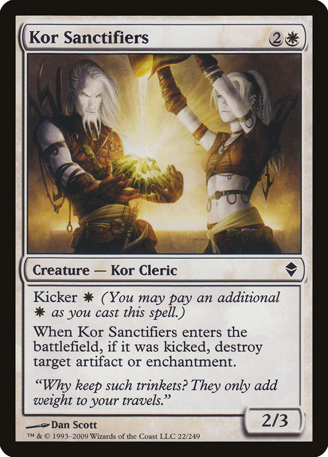 Kor Sanctifiers [Zendikar] | Galactic Gamez