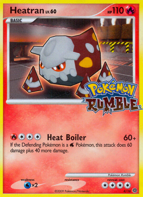 Heatran (4/16) [Pokémon Rumble] | Galactic Gamez
