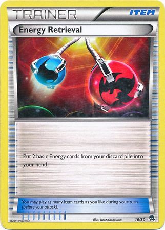 Energy Retrieval (16/30) [Black & White: Trainer Kit - Zoroark] | Galactic Gamez