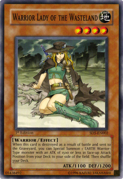 Warrior Lady of the Wasteland [SD5-EN002] Common | Galactic Gamez