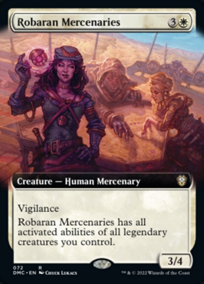 Robaran Mercenaries (Extended Art) [Dominaria United Commander] | Galactic Gamez