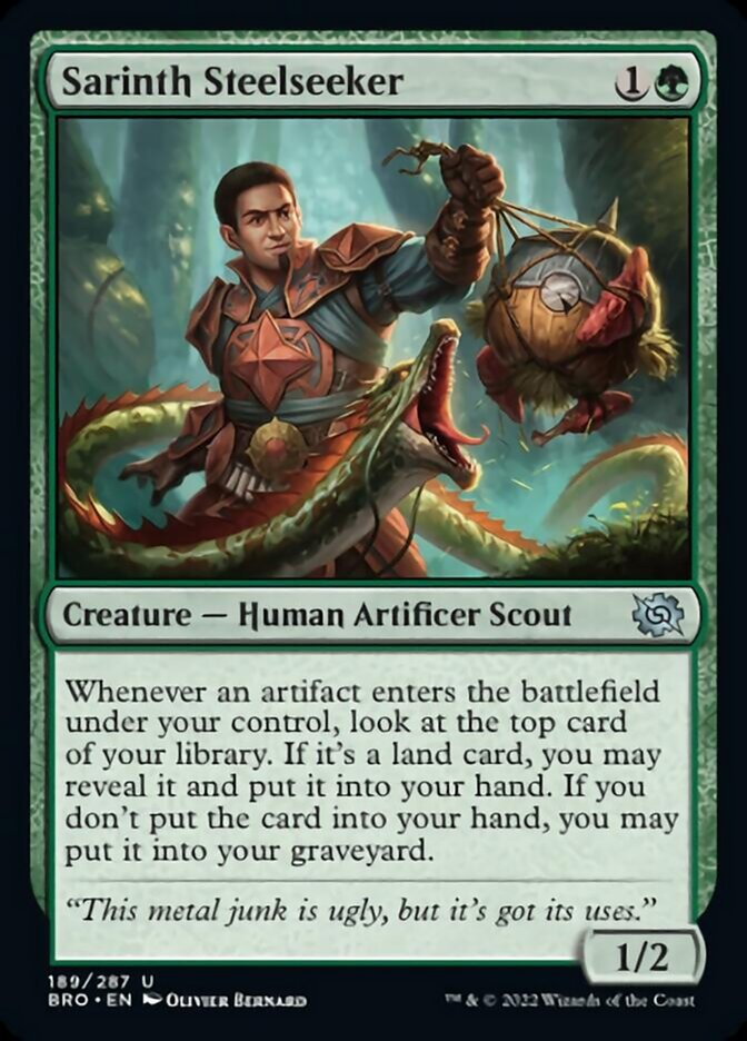Sarinth Steelseeker [The Brothers' War] | Galactic Gamez
