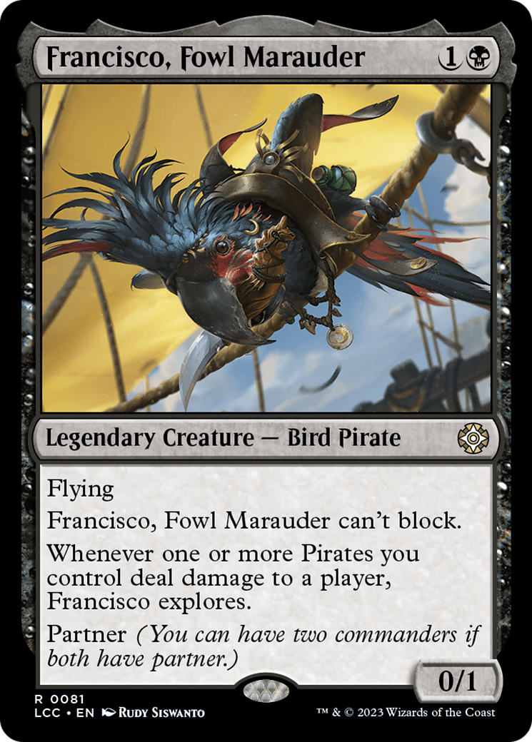 Francisco, Fowl Marauder [The Lost Caverns of Ixalan Commander] | Galactic Gamez