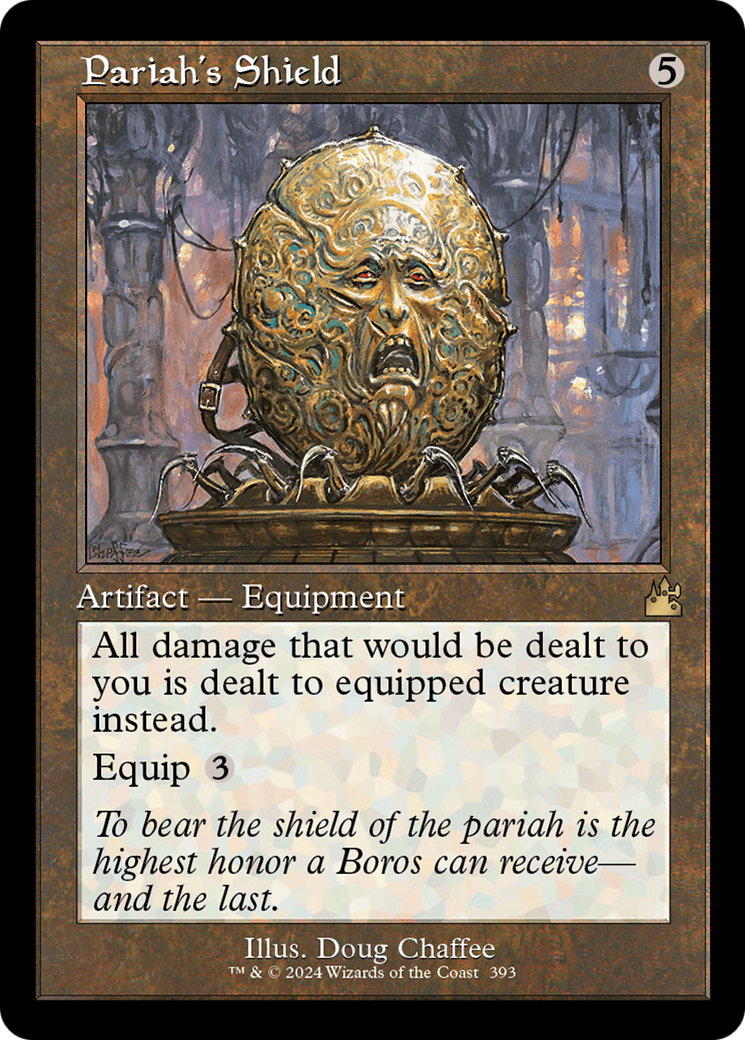 Pariah's Shield (Retro Frame) [Ravnica Remastered] | Galactic Gamez