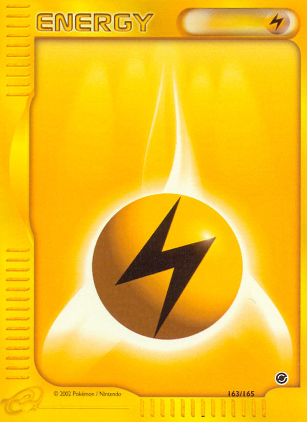 Lightning Energy (163/165) [Expedition: Base Set] | Galactic Gamez