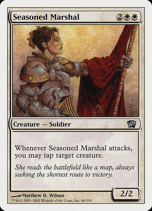 Seasoned Marshal [Eighth Edition] | Galactic Gamez