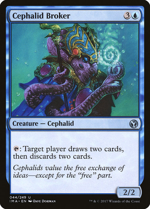 Cephalid Broker [Iconic Masters] | Galactic Gamez