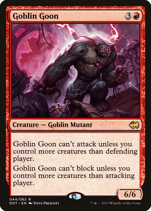 Goblin Goon [Duel Decks: Merfolk vs. Goblins] | Galactic Gamez