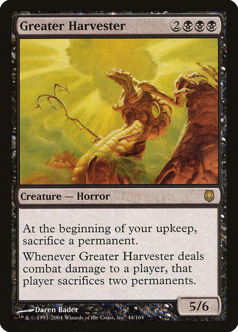 Greater Harvester [Darksteel] | Galactic Gamez