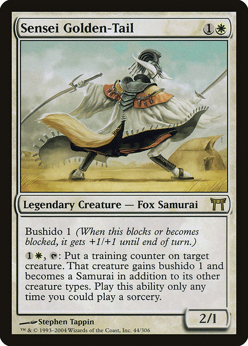 Sensei Golden-Tail [Champions of Kamigawa] | Galactic Gamez