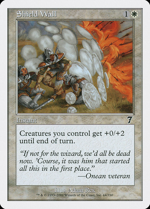 Shield Wall [Seventh Edition] | Galactic Gamez