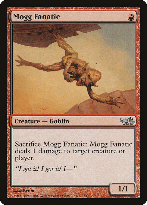 Mogg Fanatic [Duel Decks: Elves vs. Goblins] | Galactic Gamez
