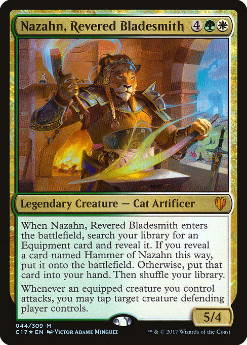 Nazahn, Revered Bladesmith [Commander 2017] | Galactic Gamez