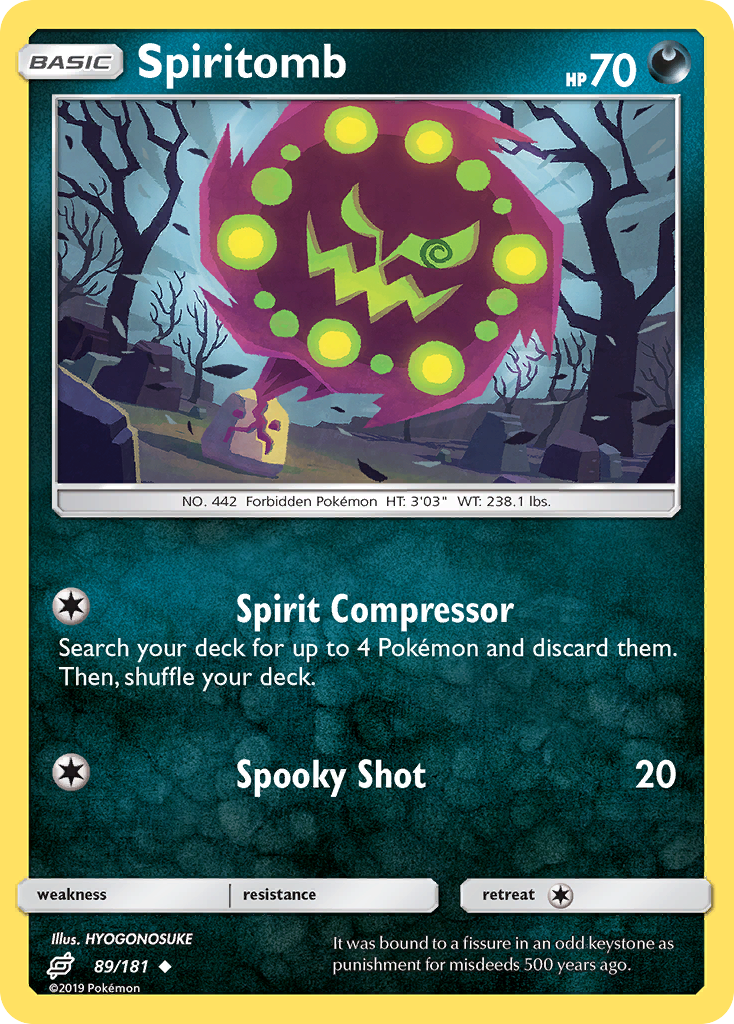 Spiritomb (89/181) [Sun & Moon: Team Up] | Galactic Gamez