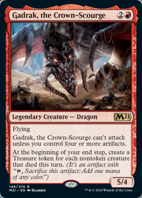 Gadrak, the Crown-Scourge [Core Set 2021] | Galactic Gamez