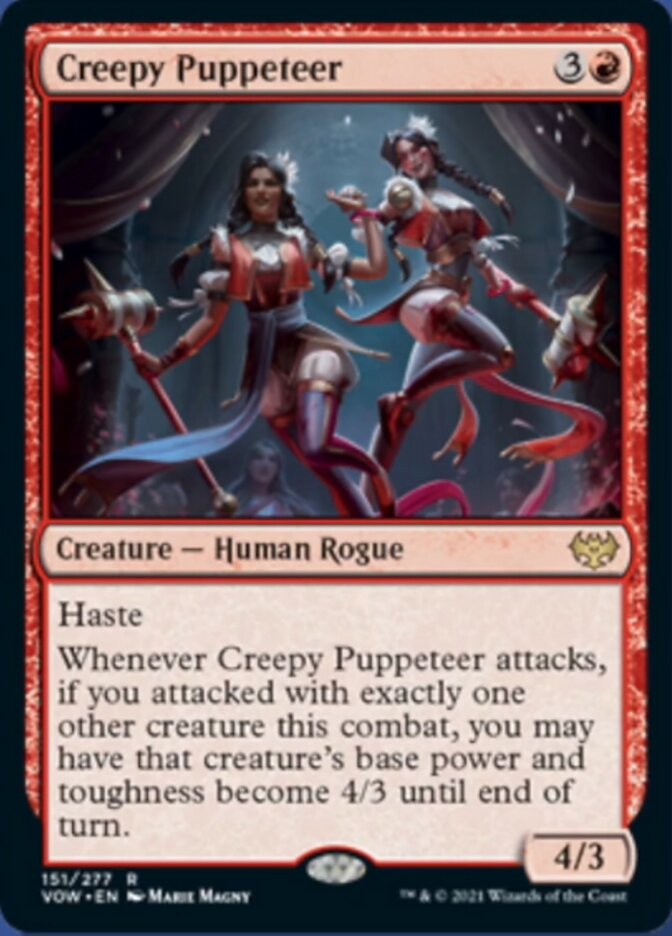 Creepy Puppeteer [Innistrad: Crimson Vow] | Galactic Gamez