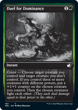 Duel for Dominance [Innistrad: Double Feature] | Galactic Gamez