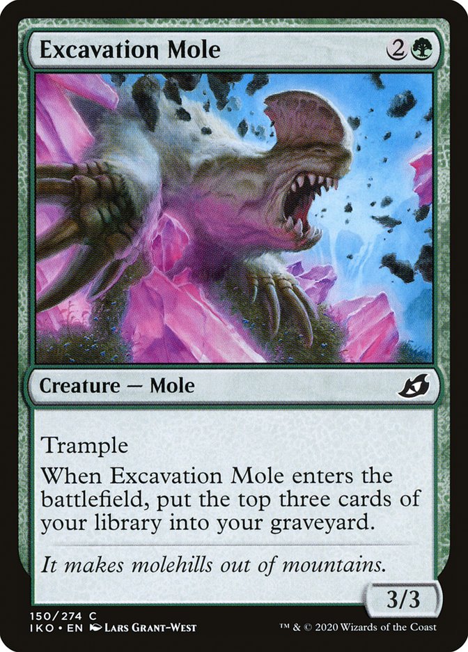 Excavation Mole [Ikoria: Lair of Behemoths] | Galactic Gamez
