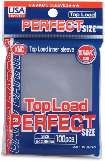 KMC Standard Sized Top Load Perfect Fit (100 COUNT) USA Limited | Galactic Gamez