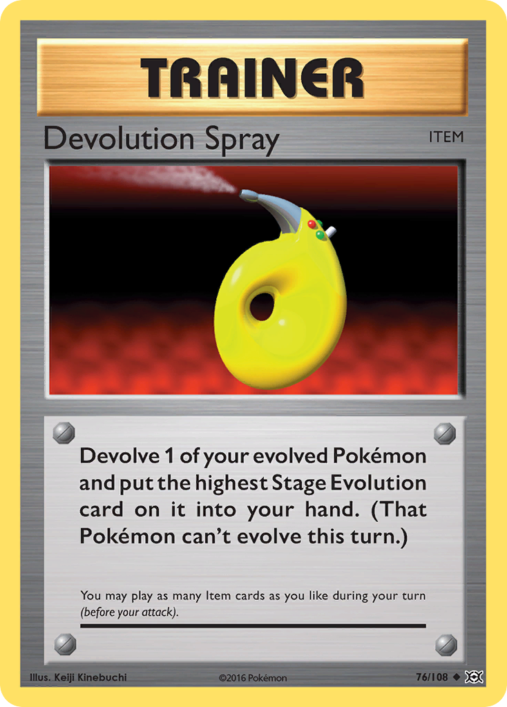 Devolution Spray (76/108) [XY: Evolutions] | Galactic Gamez