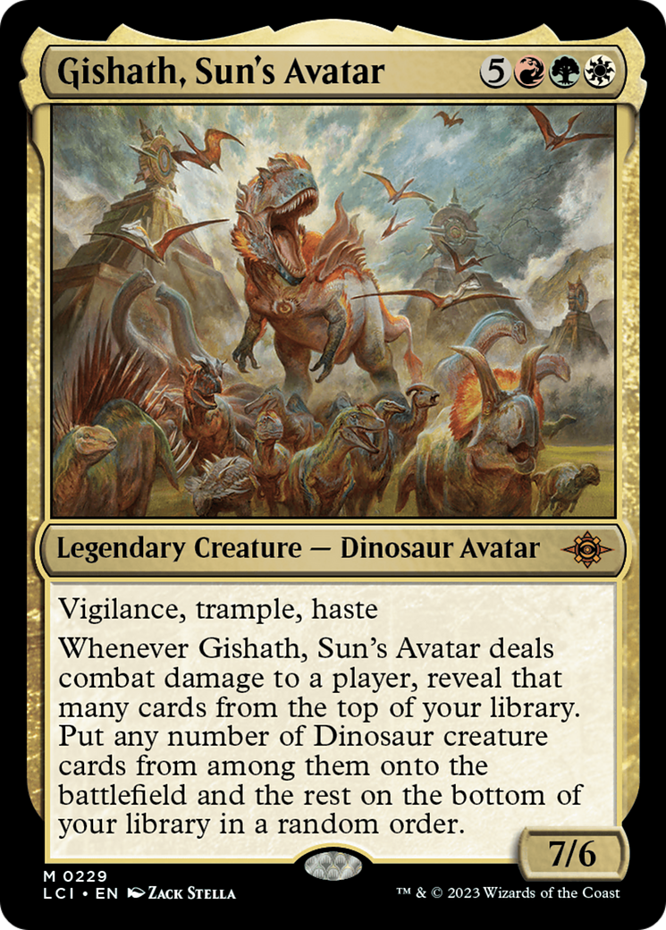 Gishath, Sun's Avatar [The Lost Caverns of Ixalan] | Galactic Gamez