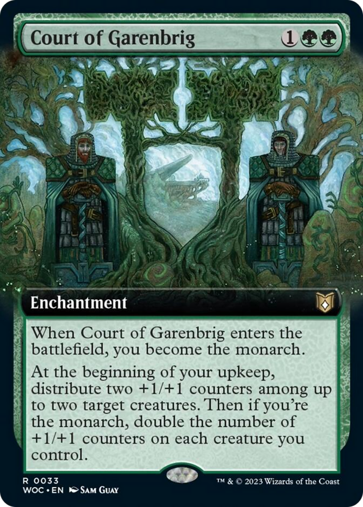 Court of Garenbrig (Extended Art) [Wilds of Eldraine Commander] | Galactic Gamez