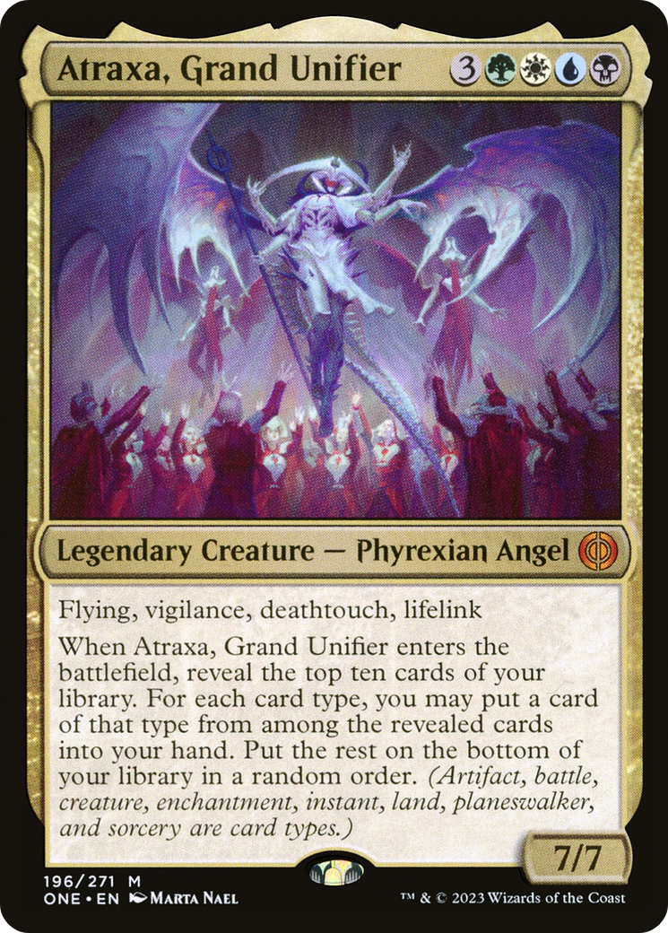 Atraxa, Grand Unifier [Phyrexia: All Will Be One] | Galactic Gamez