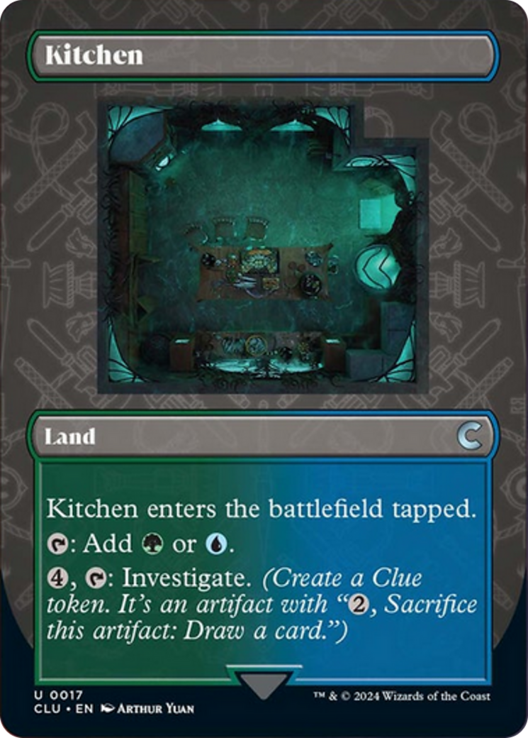 Kitchen (Borderless) [Ravnica: Clue Edition] | Galactic Gamez