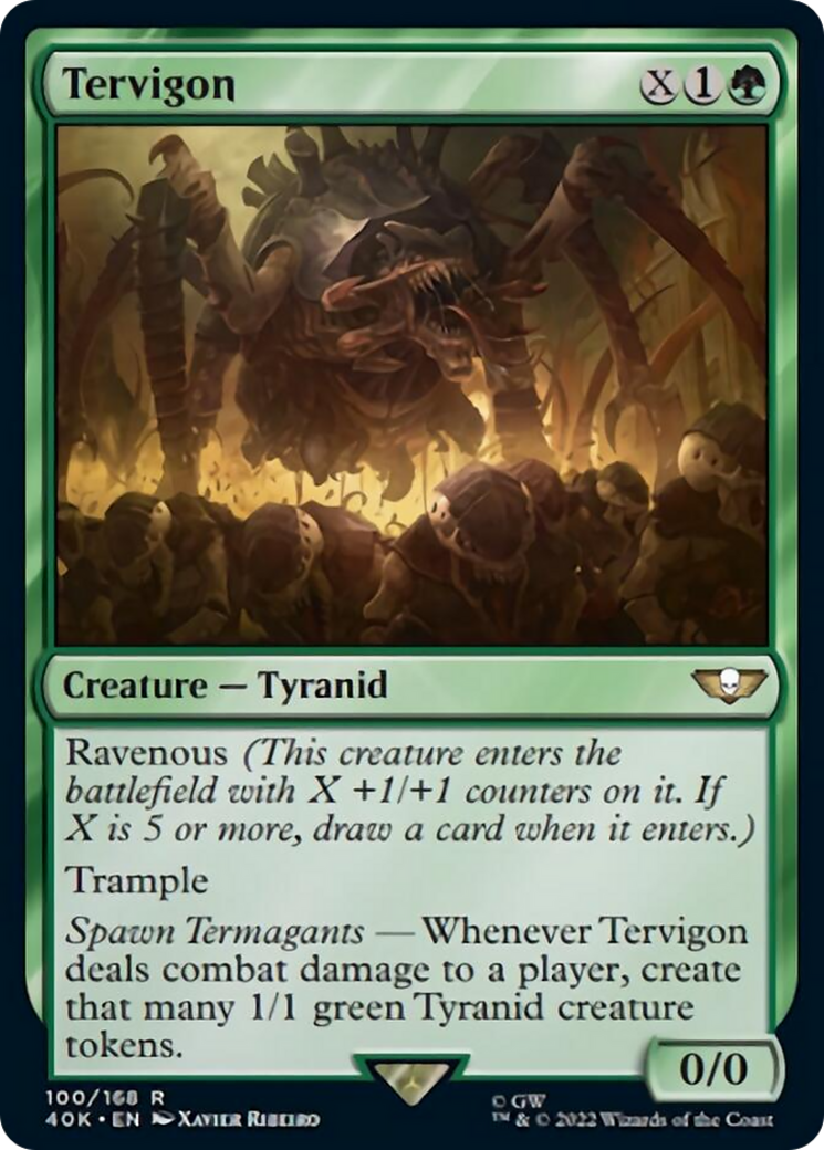 Tervigon (Surge Foil) [Universes Beyond: Warhammer 40,000] | Galactic Gamez