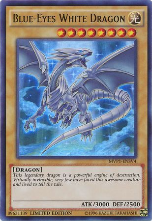 Blue-Eyes White Dragon [MVP1-ENSV4] Ultra Rare | Galactic Gamez