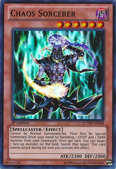 Chaos Sorcerer [LCYW-EN248] Super Rare | Galactic Gamez