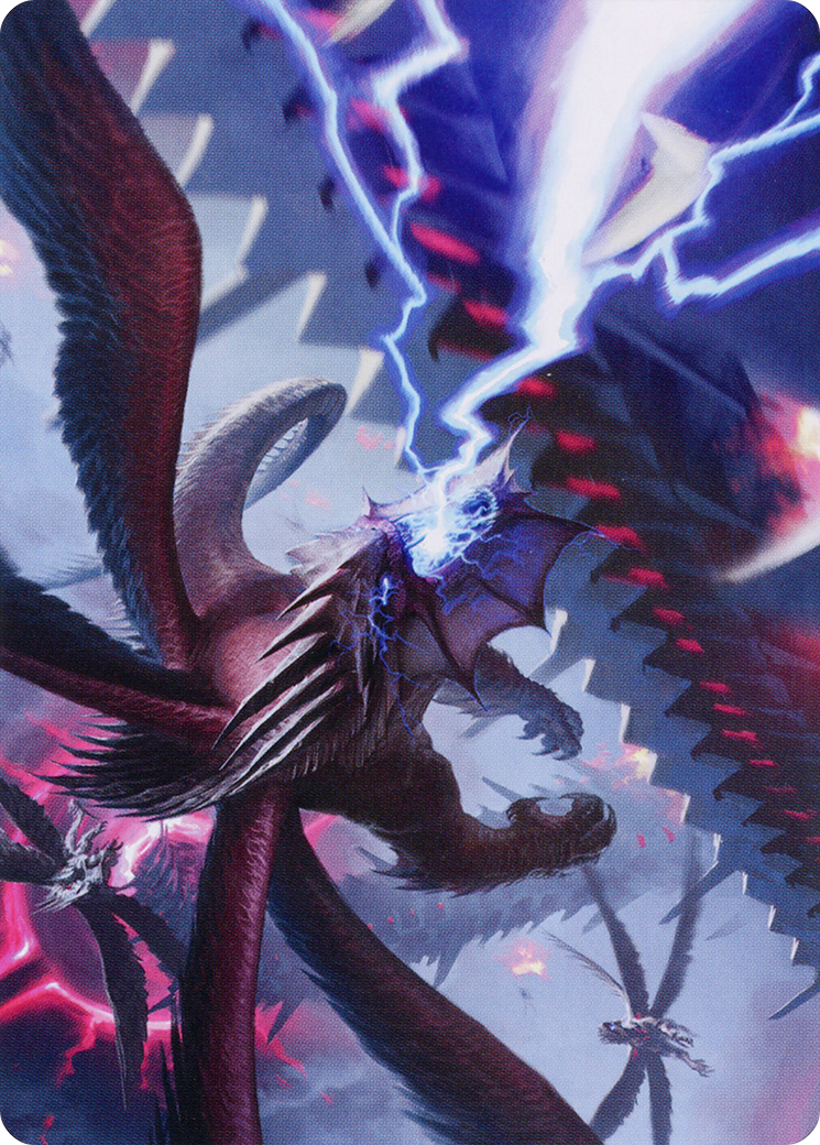 Defiant Thundermaw Art Card [March of the Machine Art Series] | Galactic Gamez