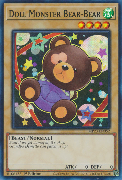 Doll Monster Bear-Bear [MP23-EN052] Super Rare | Galactic Gamez