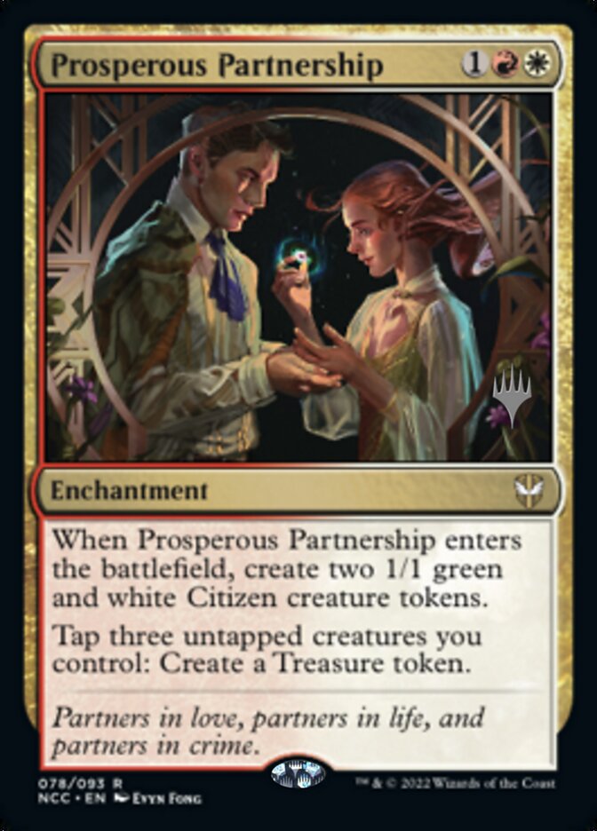 Prosperous Partnership (Promo Pack) [Streets of New Capenna Commander Promos] | Galactic Gamez