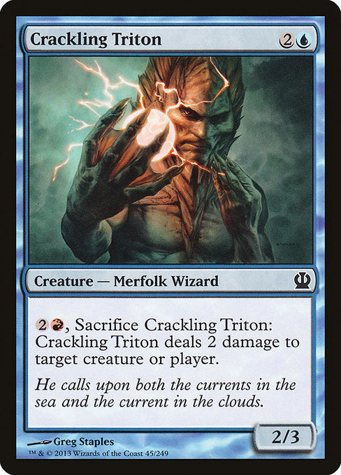 Crackling Triton [Theros] | Galactic Gamez