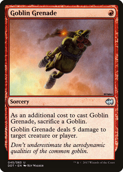 Goblin Grenade [Duel Decks: Merfolk vs. Goblins] | Galactic Gamez
