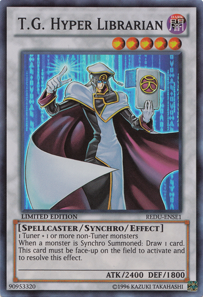 T.G. Hyper Librarian [REDU-ENSE1] Super Rare | Galactic Gamez