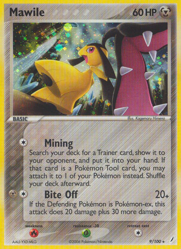 Mawile (9/100) [EX: Crystal Guardians] | Galactic Gamez