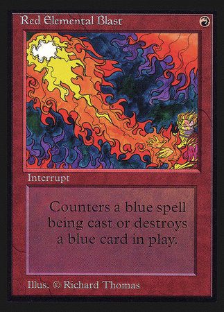 Red Elemental Blast (CE) [Collectors’ Edition] | Galactic Gamez