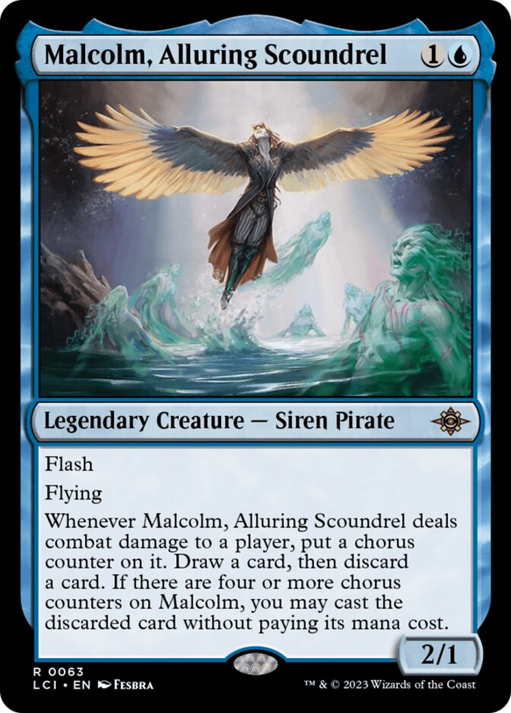 Malcolm, Alluring Scoundrel [The Lost Caverns of Ixalan] | Galactic Gamez