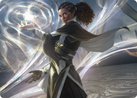 Clever Lumimancer Art Card [Strixhaven: School of Mages Art Series] | Galactic Gamez