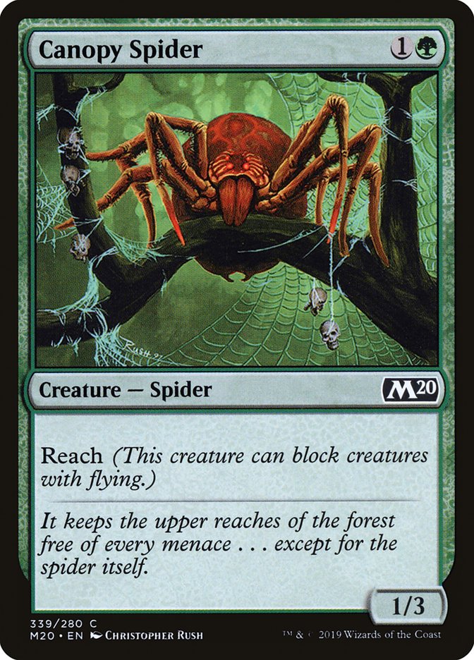 Canopy Spider [Core Set 2020] | Galactic Gamez