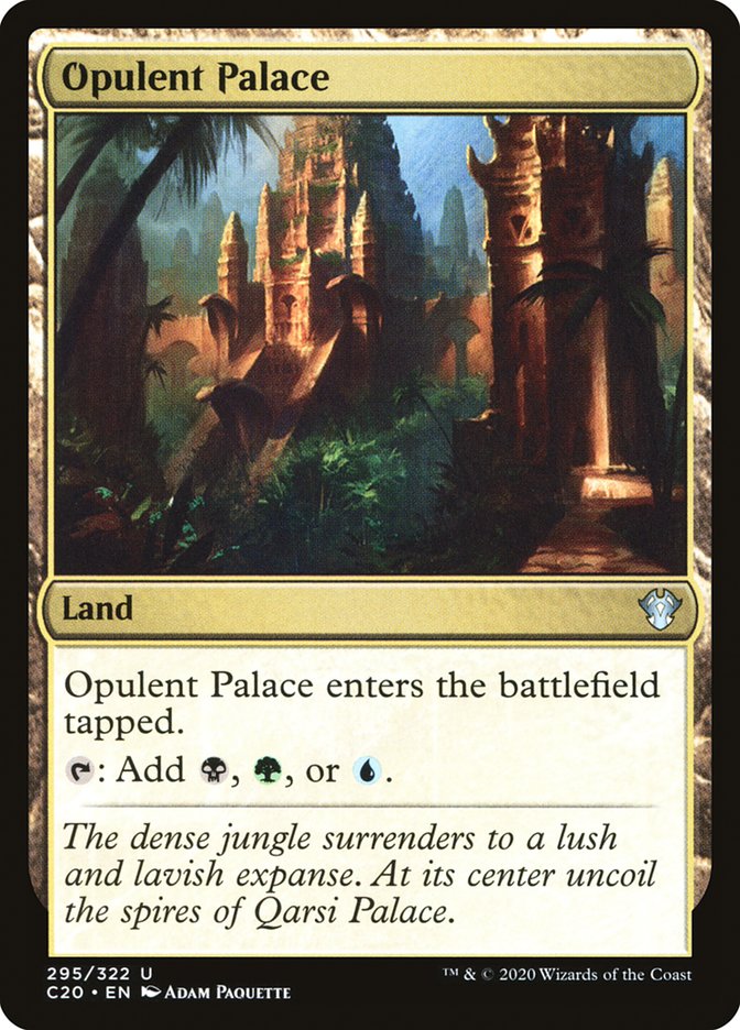 Opulent Palace [Commander 2020] | Galactic Gamez