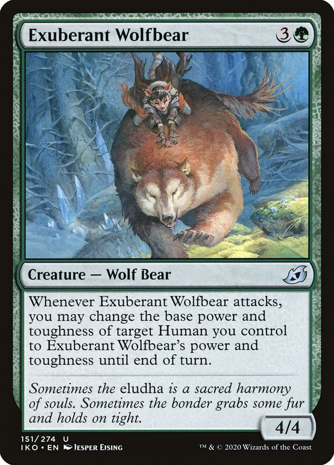 Exuberant Wolfbear [Ikoria: Lair of Behemoths] | Galactic Gamez
