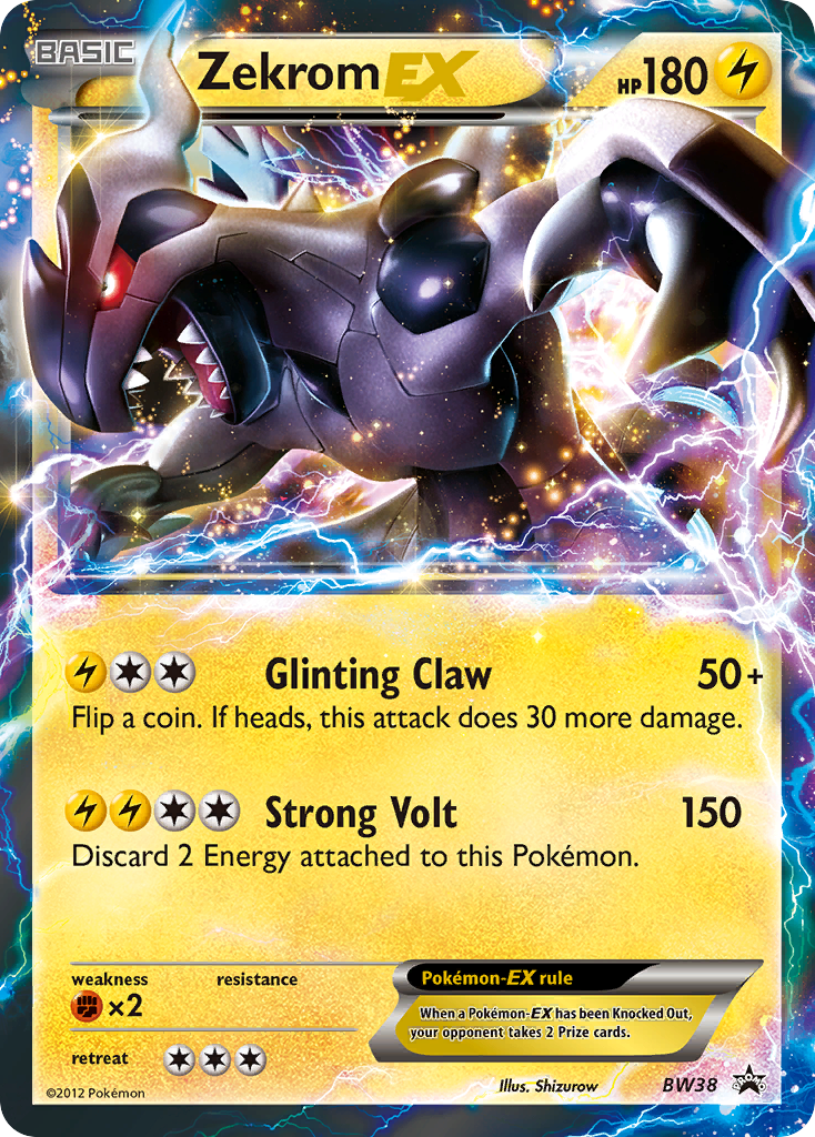 Zekrom EX (BW38) [Black & White: Black Star Promos] | Galactic Gamez